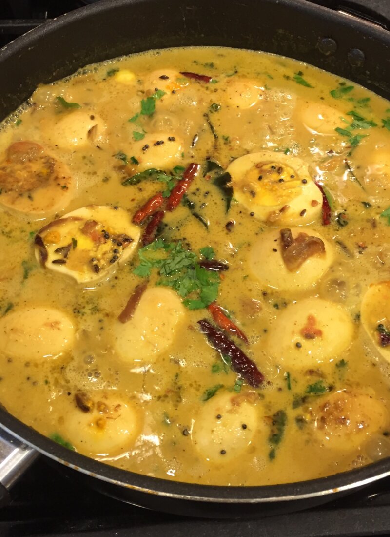 Kerala-Style Mutta (Egg) Curry