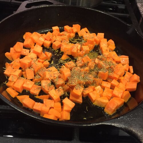 Cheesy Jalapeño Bacon Sweet Potato Frittata The Familiar Kitchen