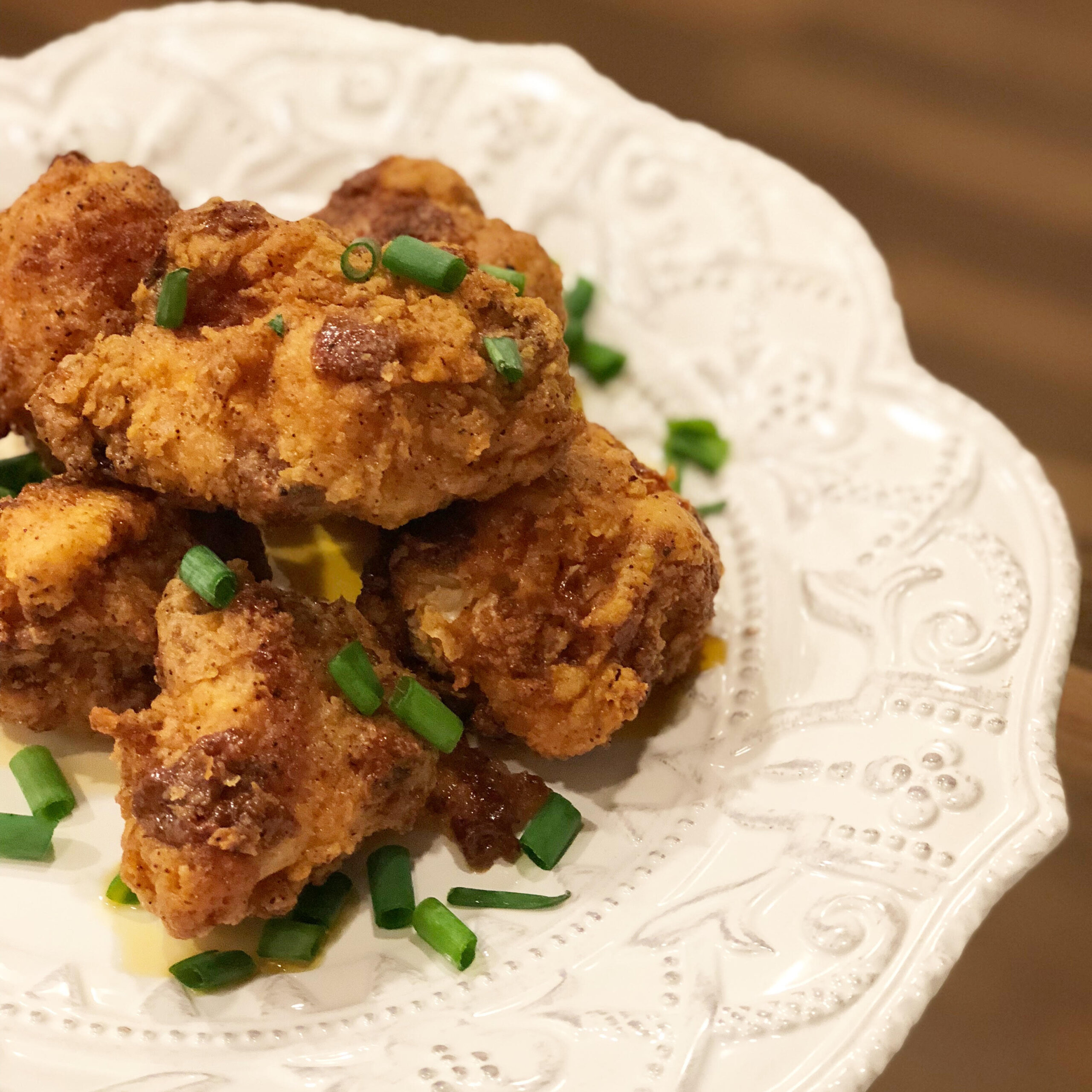 Vegan Nashville Hot "Chicken" Poppers The Familiar Kitchen