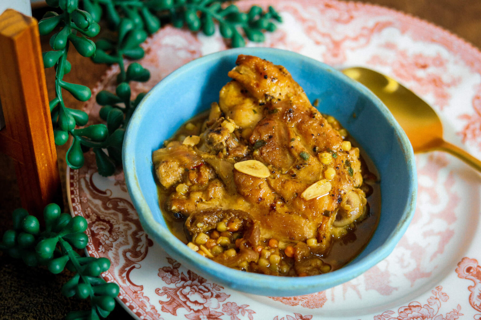 Apricot Chicken Tagine The Familiar Kitchen