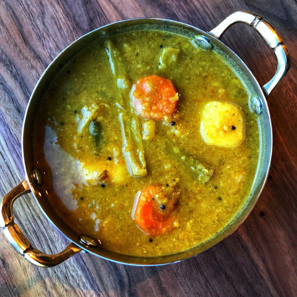 Sambar (a south indian vegetable stew) The Familiar Kitchen
