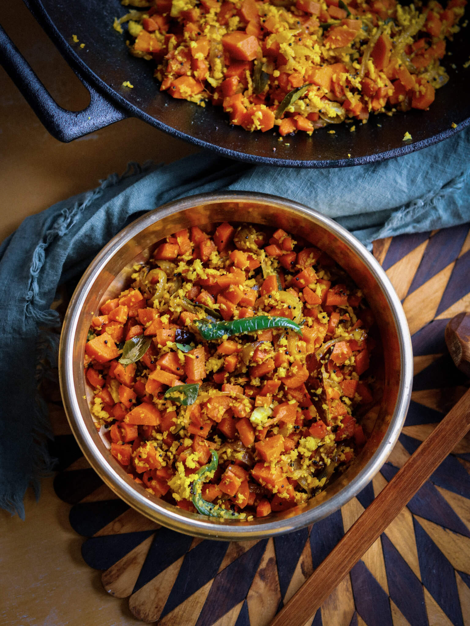 Carrot Thoran The Familiar Kitchen