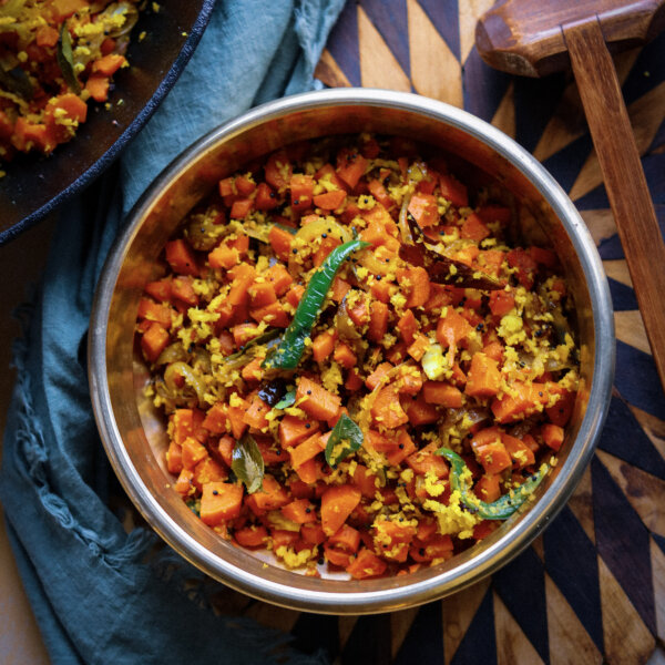 Carrot Thoran Kerala