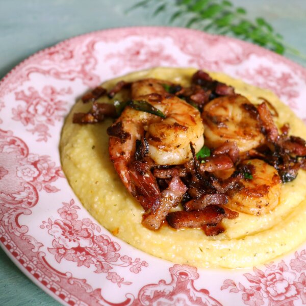 Kerala Shrimp and Grits