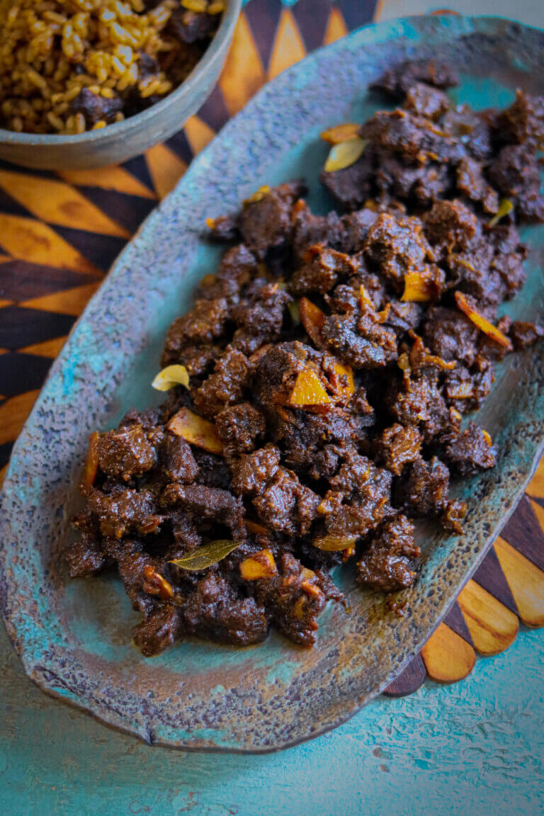 Kerala Beef Ularthiyathu (Beef Fry) The Familiar Kitchen