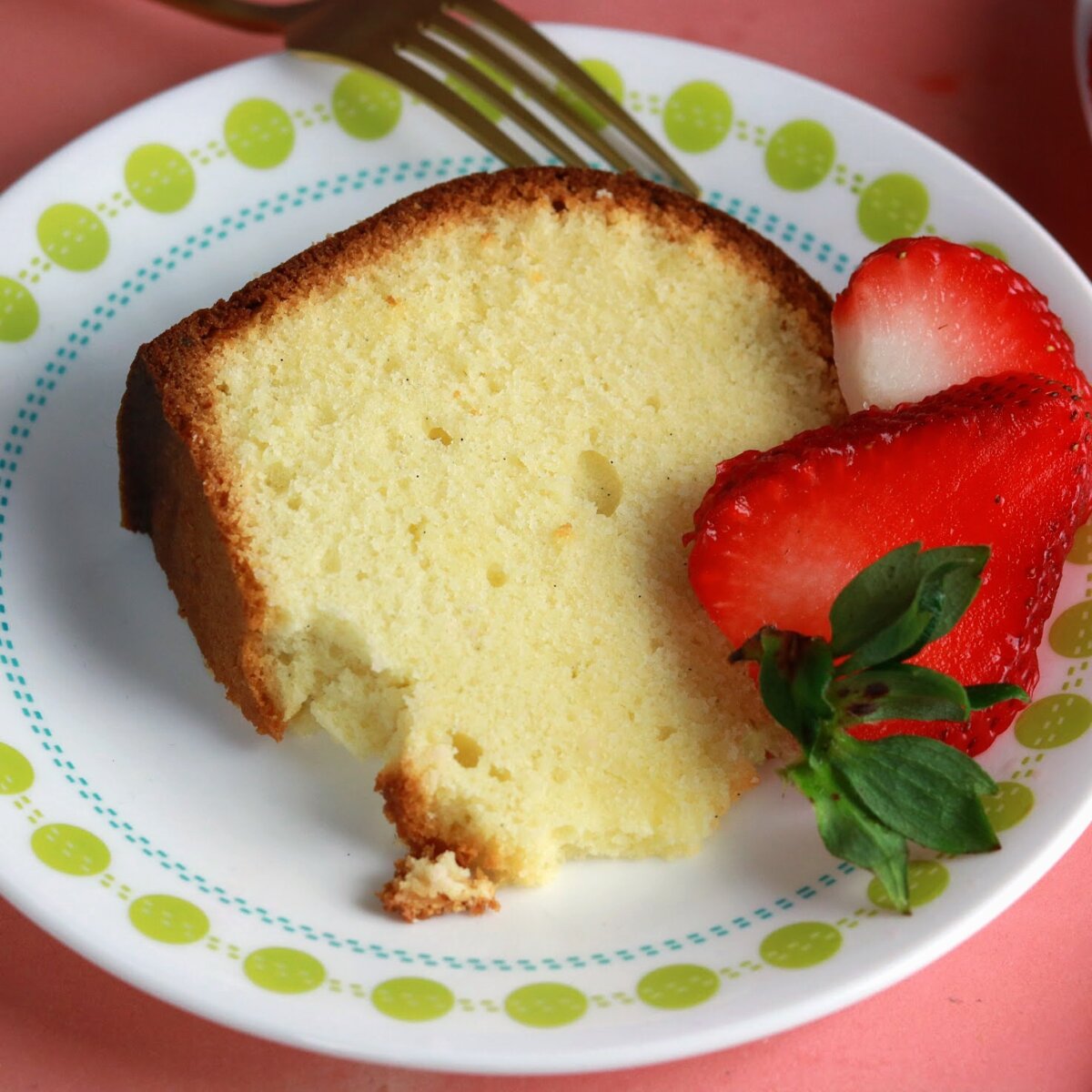 Goat Cheese Pound Cake The Familiar Kitchen